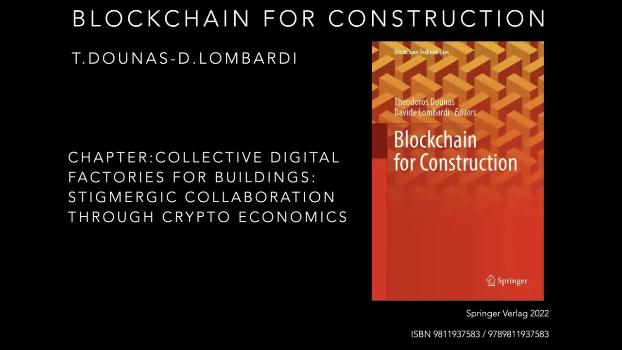 Theodoros Dounas: Web3 & Blockchain for a Regenerative Architecture