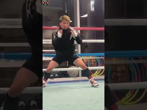 井上尚弥のシャドーボクシング