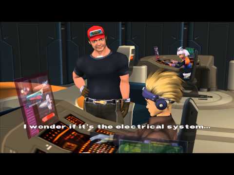 Xenosaga Episode I HD Cutscene 060 - Electrical Problems - ENGLISH