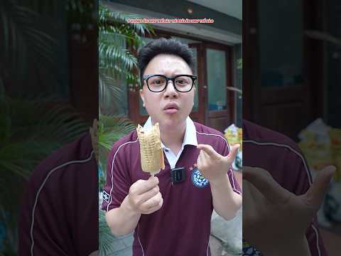Ăn kem bắp kiểu nào mới đúng