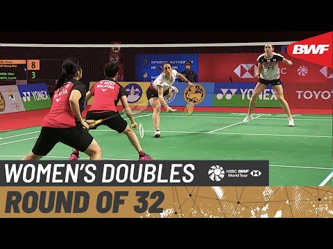 TOYOTA Thailand Open | Day 1: Hoo/Yap (MAS) vs. Birch/Smith (ENG)