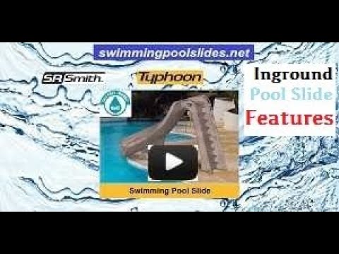 Typhoon Swimming Pool Slide by SR Smith