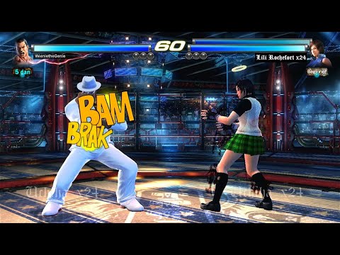 L7 188 Asuka y Lili Rochefort Vs Feng (WienietheGenie) - Tekken Tag 2 ( Uchiha x24 ) GamePlay PS3