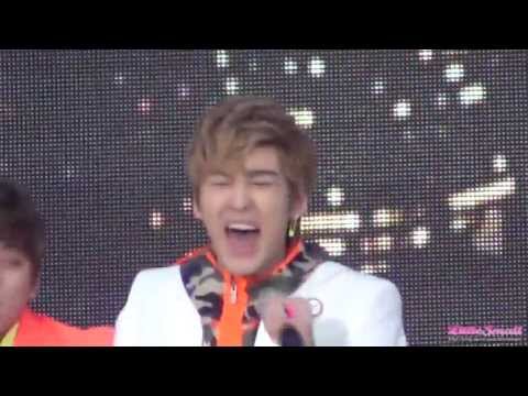 130510 uBEAT KBS 뮤직뱅크 오송특집 - Kevin - 있을 때 잘해 줄 걸