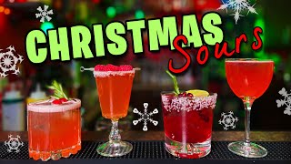 4 Christmas Cocktails You NEED to Try (Margaritas, Whiskey Sours & More) 🎄🍋