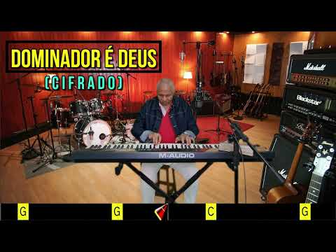 DOMINADOR É DEUS - 527. HARPA CRISTÃ - (CIFRADO) - CARLOS JOSÉ