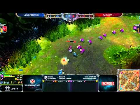 Game Ninja: LoL 1vs1 Cavaradossi vs AlexkM