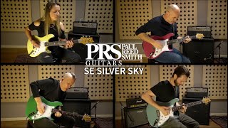 Video thumbnail for 4 Artists Jam On The SE Silver Sky | PRS Guitars Europe by PRS Guitars Europe