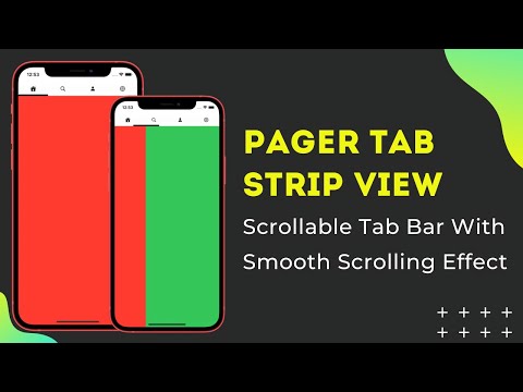 SwiftUI 3.0 - Scrollable Tab Bar With Smooth Scrolling Tab Effect - Pager Tab Strip View - iOS 14/I5