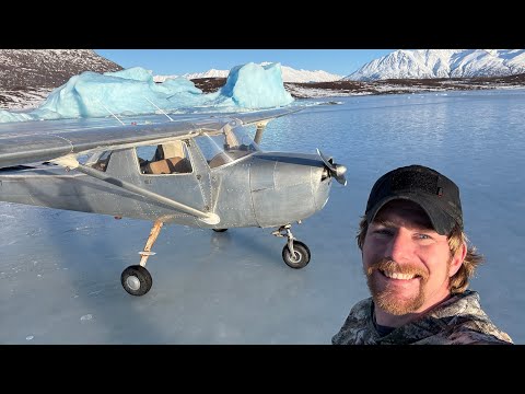 Can you land a Cessna 150 on Ice? Alaskan Glacier!