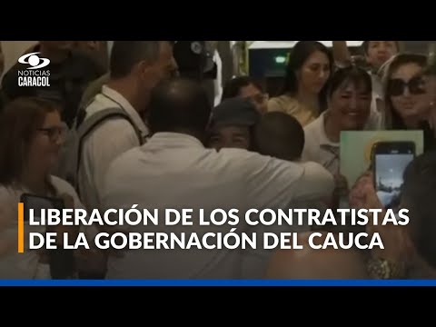 Emotivo reencuentro de contratistas de la Gobernación del Cauca con sus familias