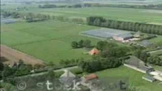 preview picture of video 'Aerial image Dutch Polders'