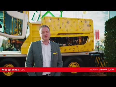 Interview with Spierings at bauma 2022 - zero emission mobile crane
