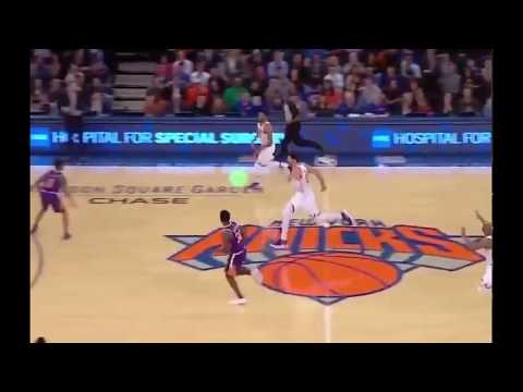 kristaps porzingis cheating using Rick and Mortys Portal gun LMAO!