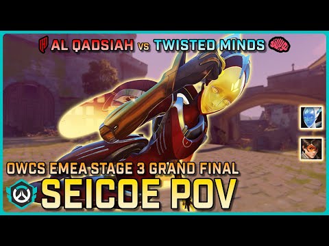 [ Seicoe ] PRO Echo Gameplay | Al Qadsiah vs Twisted Minds | OWCS EMEA Stage 3 Grand Finals