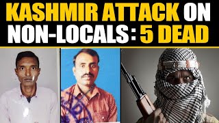 Kashmir: 5 labourers from Bengal killed by terrorists | Oneindia News