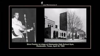 (April 30, 1955) Gladewater High School Gym, Gladewater, Texas