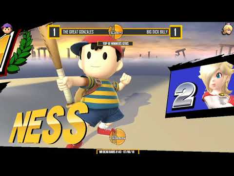 Ultra WBB #143 | The Great Gonzales & Big Dick Billy vs  &  - Top 16 Winners Qtrs - Super Smash Bros