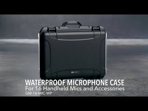 Gator Cases GM-16-MIC-WP Waterproof Microphone Case