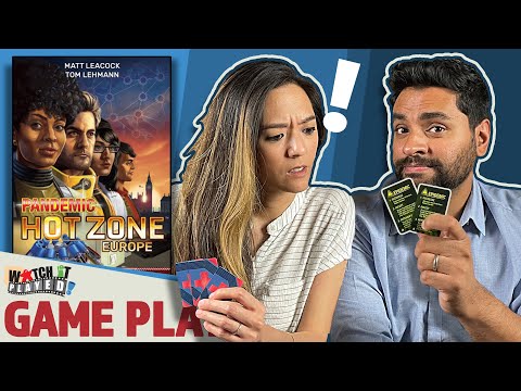 Pandemic: Hot Zone Europe - Game Play - Trying To Be Everywhere at Once!