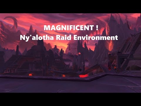 Exploring Ny'alotha, The Waking City Raid | WoW Patch 8.3 Visions of N'zoth