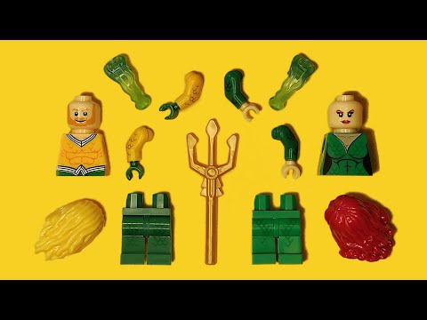 LEGO Arthur Curry ❤ Mera | Aquaman | Unofficial Minifigure | DC