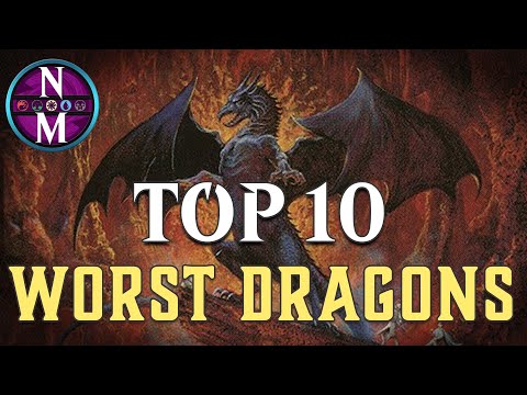 MTG Top 10: WORST Dragons | Magic: the Gathering | Episode 425