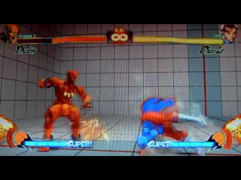 Random SF4 video:Chun li infinite