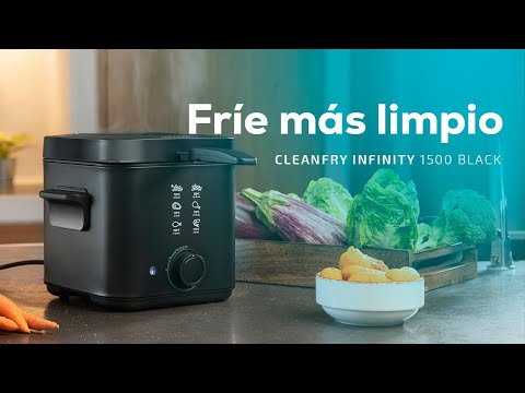Miniatura del vídeo: Cecotec CleanFry Infinity 1500