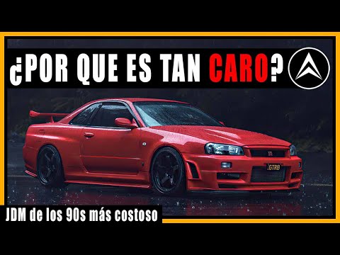 🔰 Por esto el Nissan Skyline R34 GTR es Tan CARO - el JDM de los 90s más costoso | ANDEJES