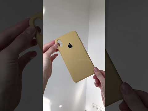 Чехол для IPhone Xs Max Silicone Case (Золотой) - фото 1 - id-p1664922097