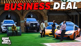 BOIZ DEALING WITH BIG BUSINESSMAN OF LOS SANTOS | GTA 5 | Real Life Mods #569 | URDU |