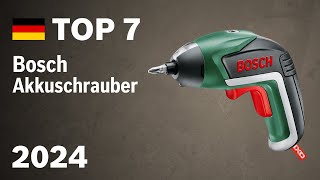 TOP–7. Die besten Bosch Akkuschrauber. Test & Vergleich 2024 | Deutsch