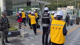 "실전처럼" 신림선 도시철도, 화재·방화 대비 재난대응 안전한국훈련 실시 이미지