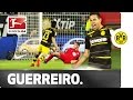 Dortmund’s Raphael Guerreiro Celebrates Maiden Goal