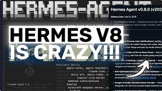 Hermes v0.8 Unlocks Free Gemma 4 + Live Model Switching