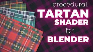 Procedural Tartan Shader video thumbnail
