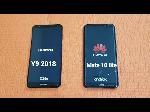 Huawei Y9 2018 vs Huawei Mate 10 lite - Speed Test!!