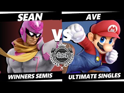4o4 Smash Monthly 10 - Sean (Captain Falcon) vs BASED| Ave~ (Mario) - Winners Semi-Final