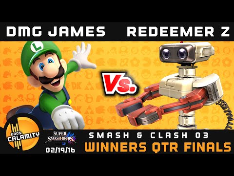 S&C 03 - DMG James (Luigi) vs Redeemer Z (Rob) - Winners Qtr Finals - Smash 4 Wii U