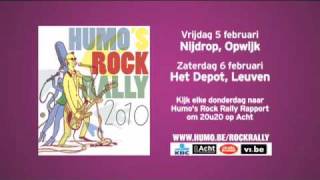 HUMO's Rock Rally 2010 - Preselectie 5 en 6 februari