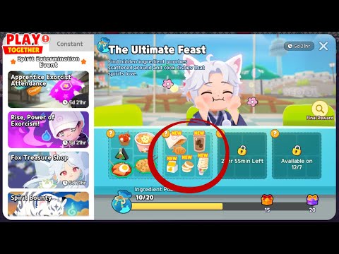 The Ultimate Feast, Korea Tourism Organization-Downtown Location (Play Together Game)