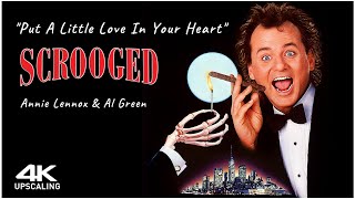 Scrooged (1988) &quot;Put A Little Love In Your Heart&quot; Annie Lennox &amp; Al Green, 4K Up-scaling &amp; HQ Sound