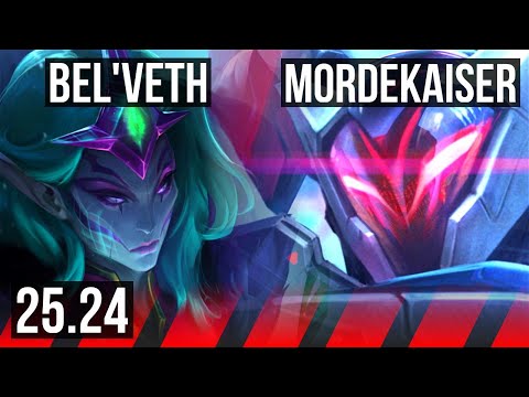 BEL'VETH vs MORDEKAISER (TOP) | KR Master | 25.24