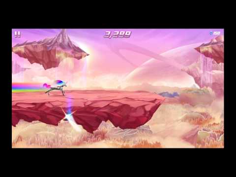 Robot Unicorn Attack 2 (iPhone 5) - Gameplay Footage (rank 6)