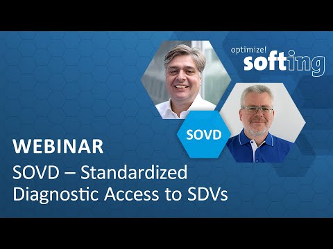 Webinar | SOVD – Standardized Diagnostic Access to SDVs by Softing