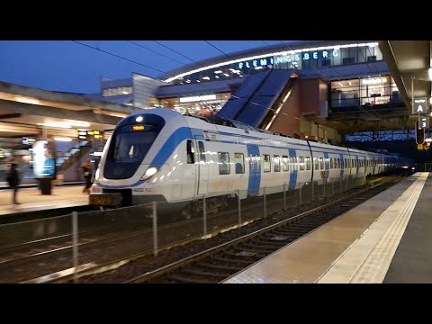 Tåg i Flemingsberg Oktober 2020