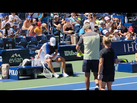 Iga Swiatek practice, No1 🎾, US OPEN 2023