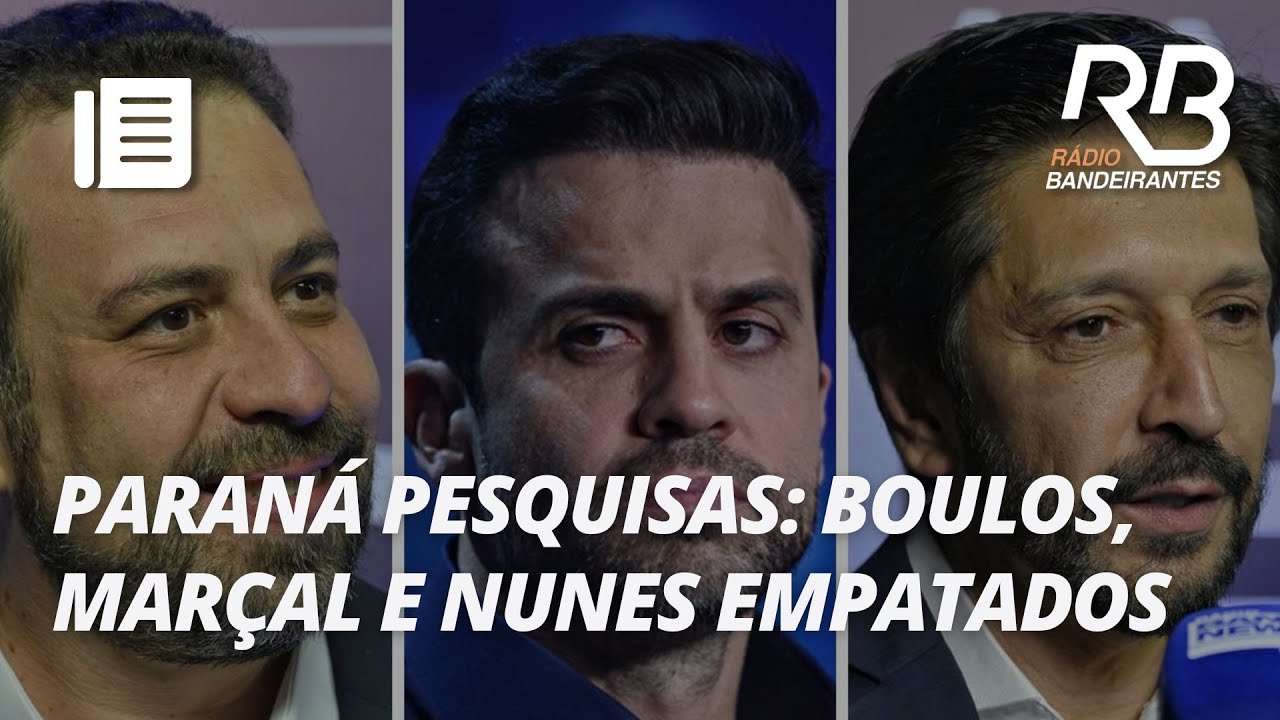 Empate entre Boulos, Nunes e Marçal aponta novo levantamento | Jornal Gente