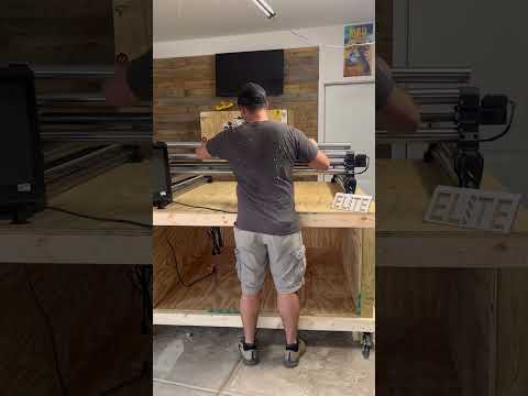 Stiffy Bar on the @OnefinityCNC Elite Foreman #cnc #diy #instructions